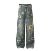 Spicy Bloom Washed Jeans